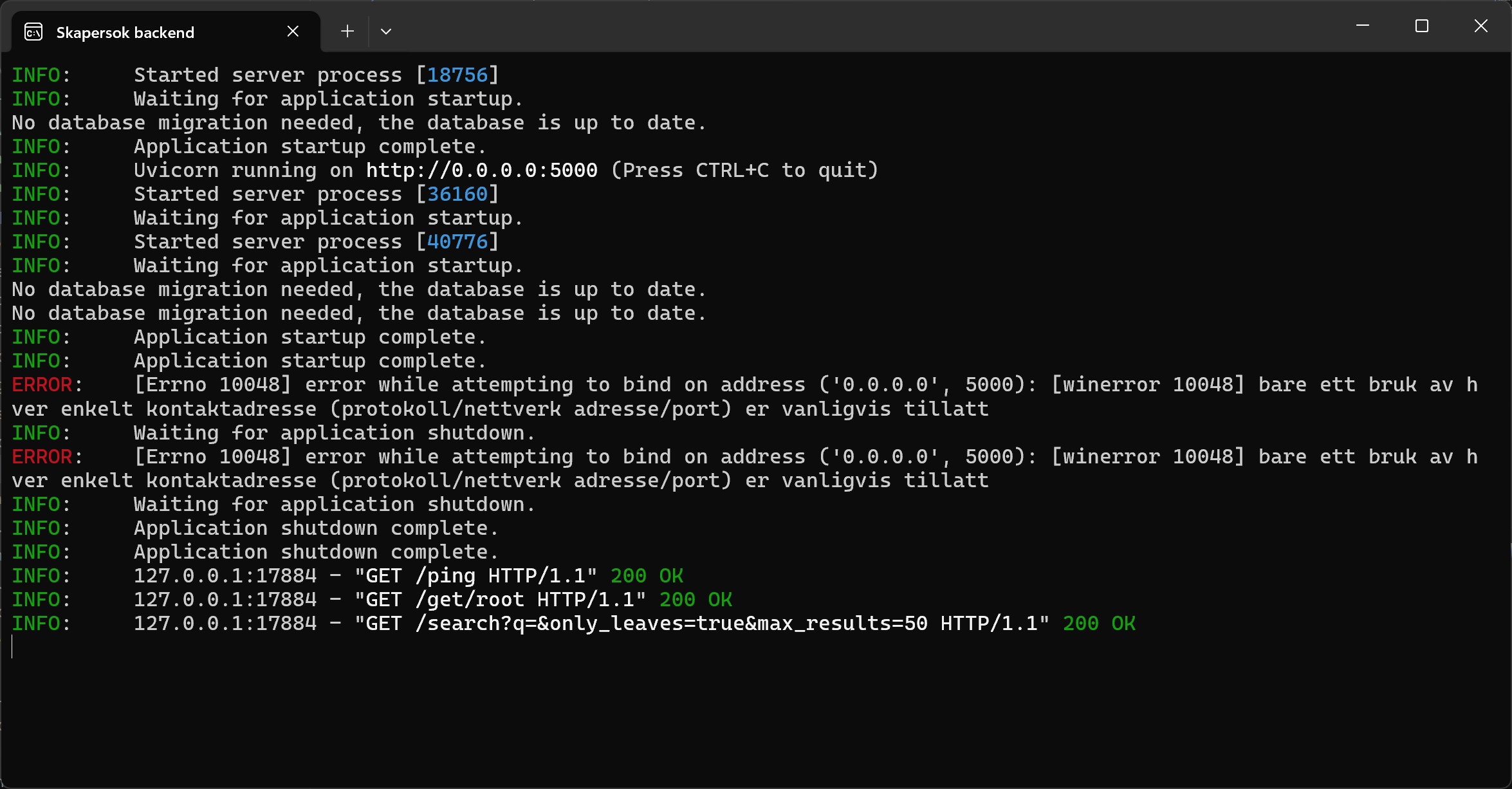 Server Terminal